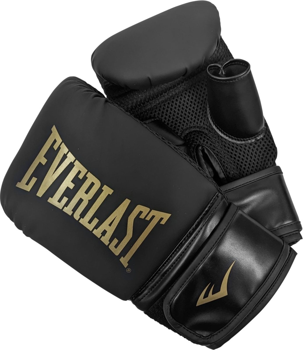 Everlast Elite Cardio Boxing Gloves - L/XL - Black/Gold