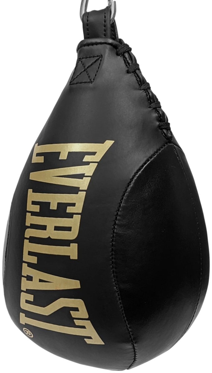 Everlast Elite 9" Speed Bag Boxing- Black/Gold