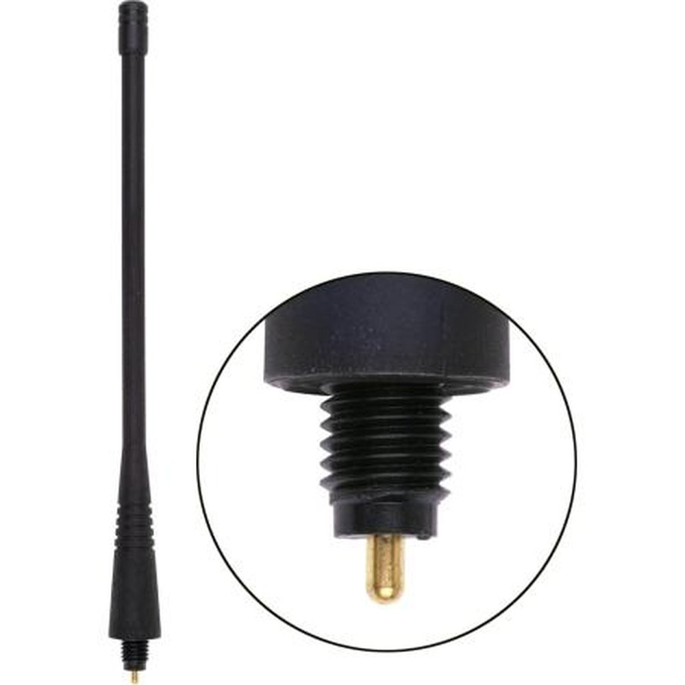 LAIRD EXC450MD 450-470 Mhz 6" Portable Antenna.Injection Molded.for Ge, MPD & Tpx.M7 X 1.0 Connector