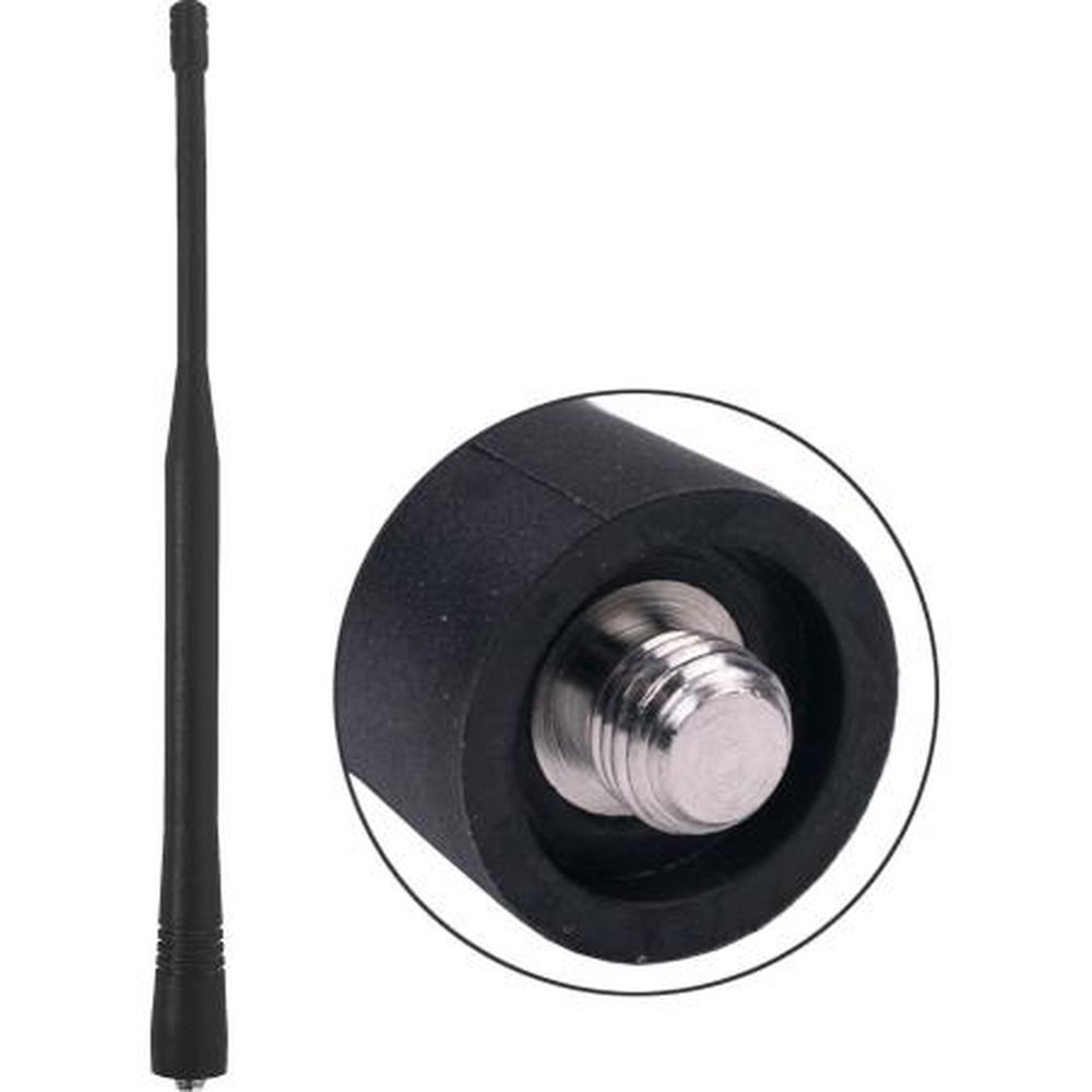 LAIRD EXH160MX 155-165 Mhz 10.5" Injection Molded Antenna.1/4-32 X 7/32 Connector
