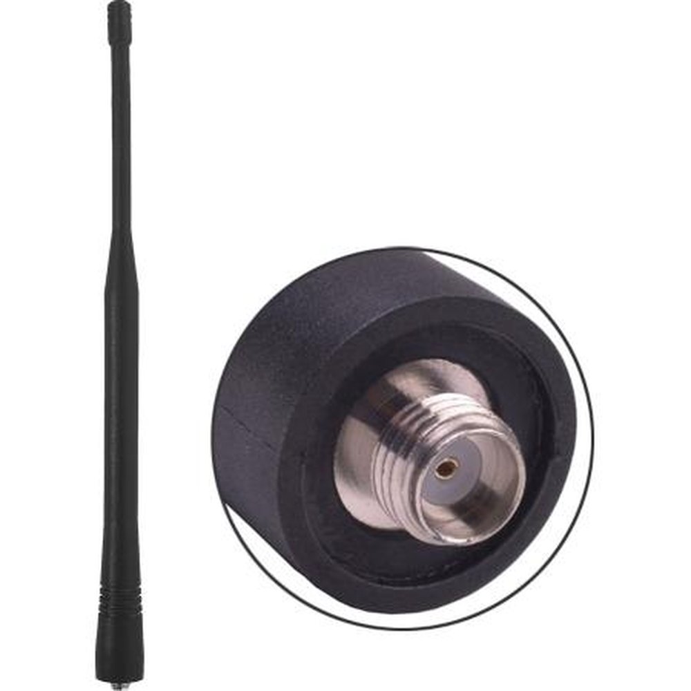 LAIRD EXH160SFU 155-165 Mhz 10.5" Injection Molded Antenna.SMA Connector for King and Uniden 800MHz Radios and Newer Vhf/uhf