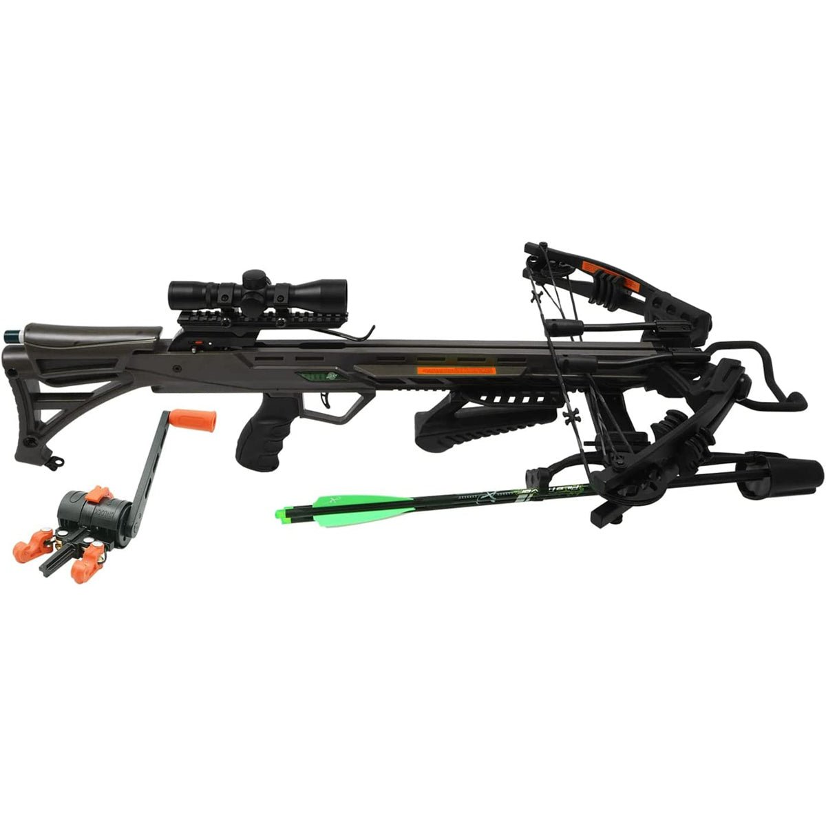 Rocky Mountain RM-405 Black Crossbow Kit with Quiet Crank