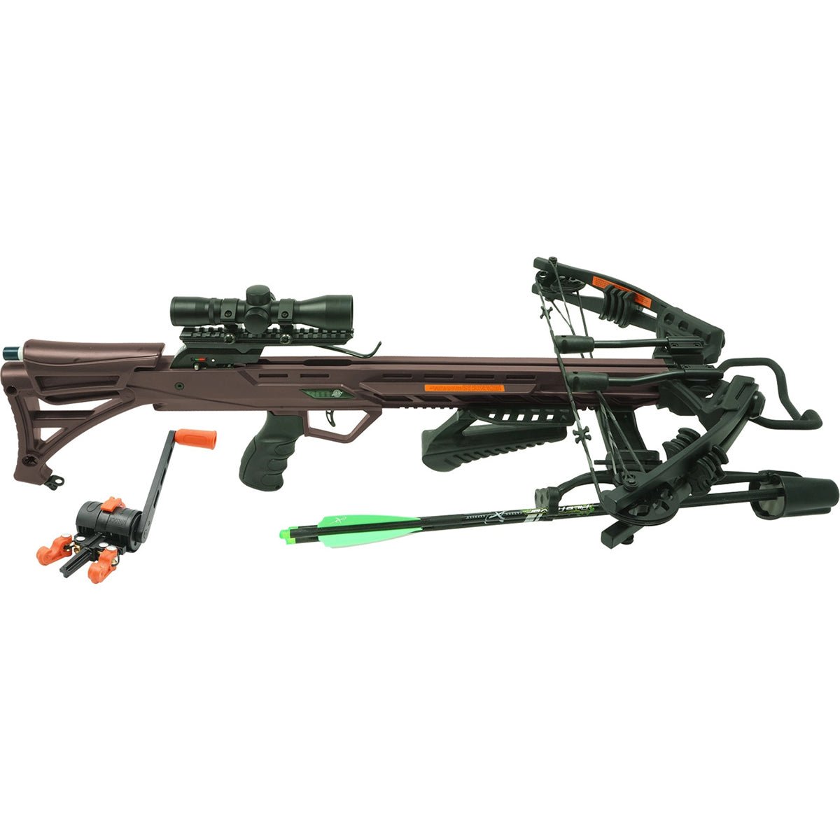 Rocky Mountain RM-415 Flat Dark Earth Crossbow Kit with Quiet Crank