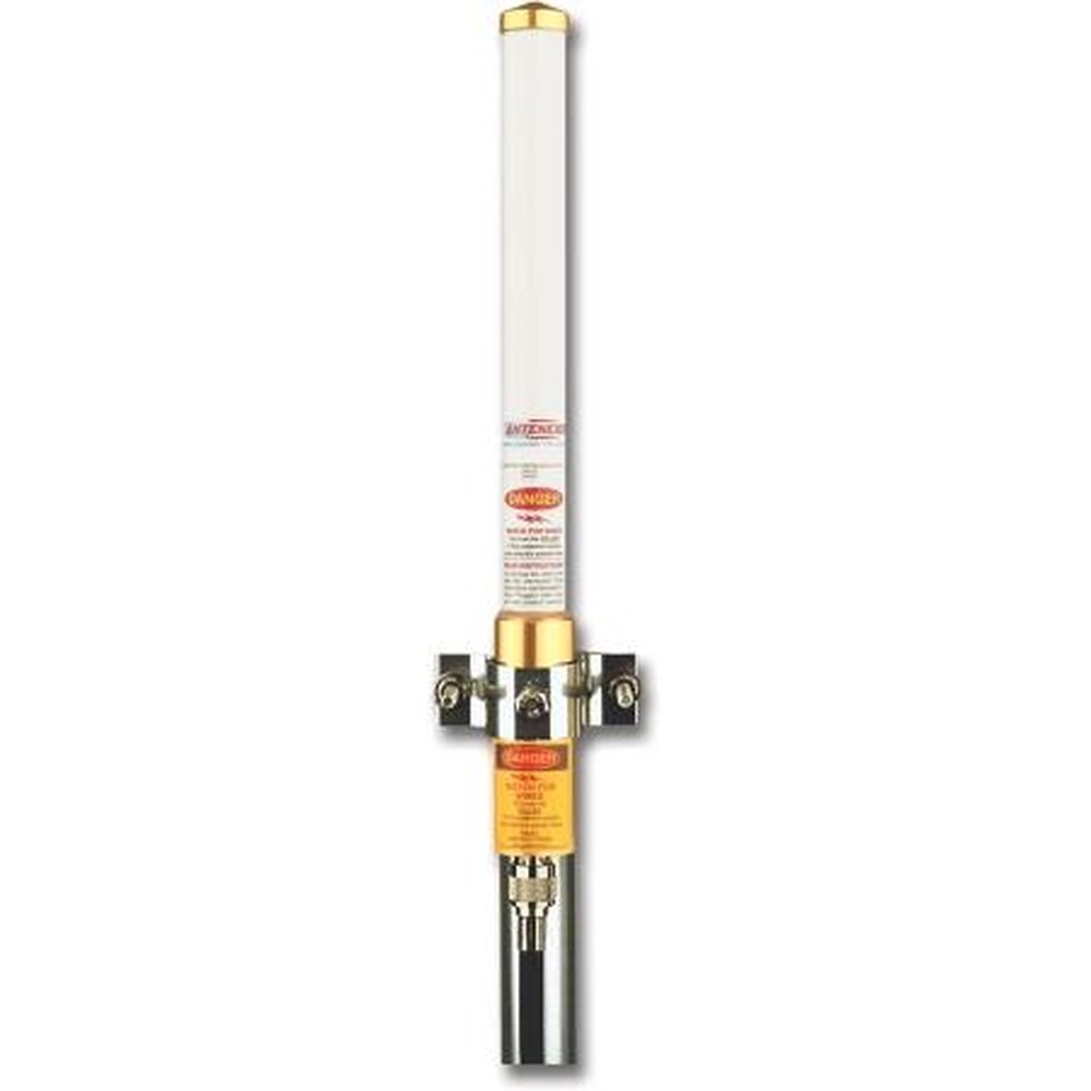 TE FG24005 2400-2480 Mhz 5 Dbi Omnidirectional Fiberglass Antenna.Direct N Female Connector.Gold Base.Order 65724 or 69293 Clamp Set Separate