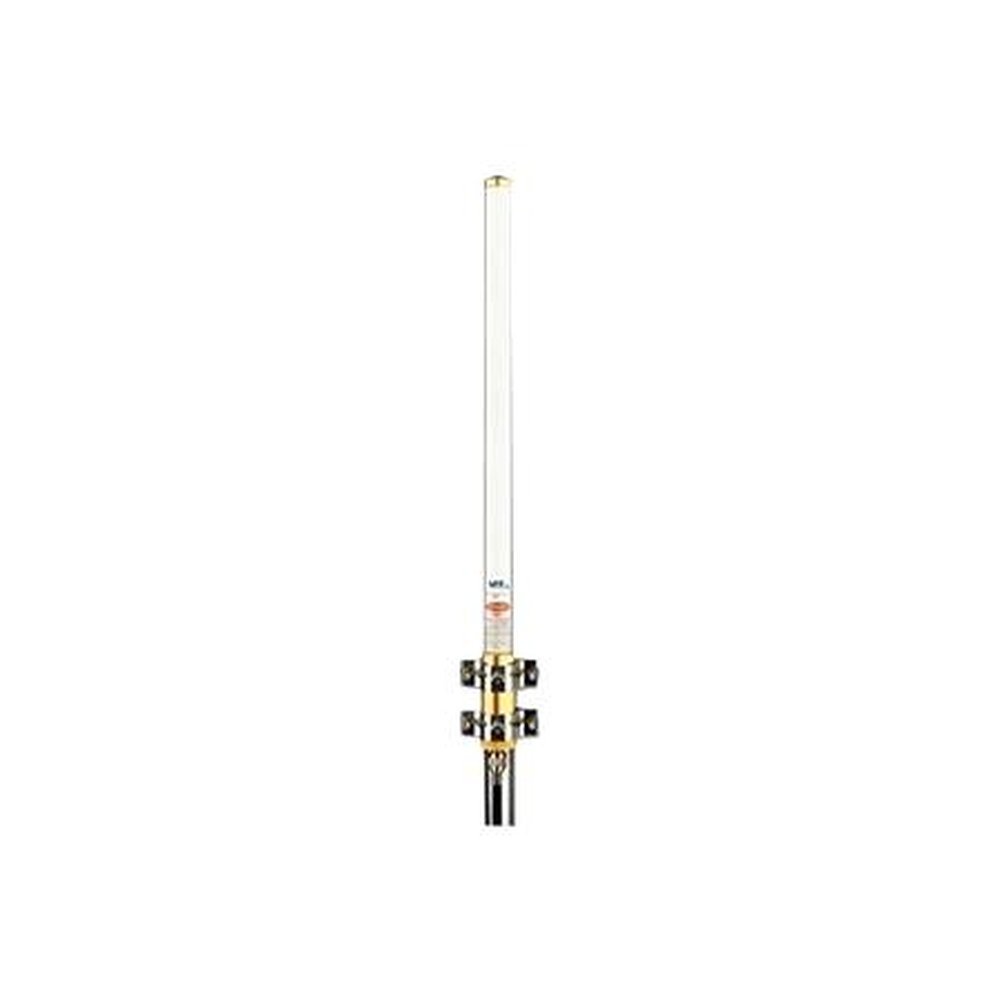 TE FG4505W 450-470MHz 5.0dB Gain Fiberglass Enclosed Base Station Antenna.200 Watt with Direct N Female Term.Gold Base.Order 65724 or 69293 Clamps