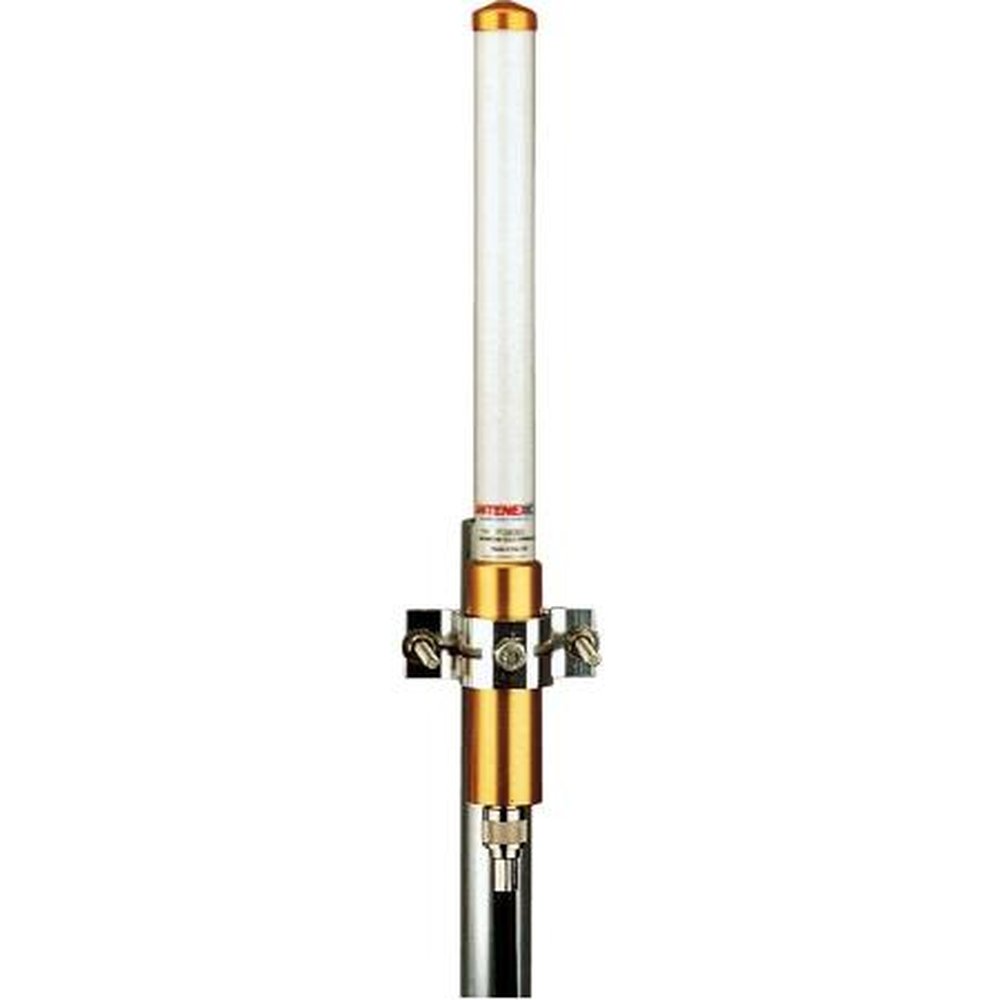 TE FG9023 902-928 Mhz Fiberglass Antenna.Omnidirectional, 3 Db Gain.200 Watt.Direct N/f Term.Gold Base.Order 65724 or 69293 Clamp Set Separately