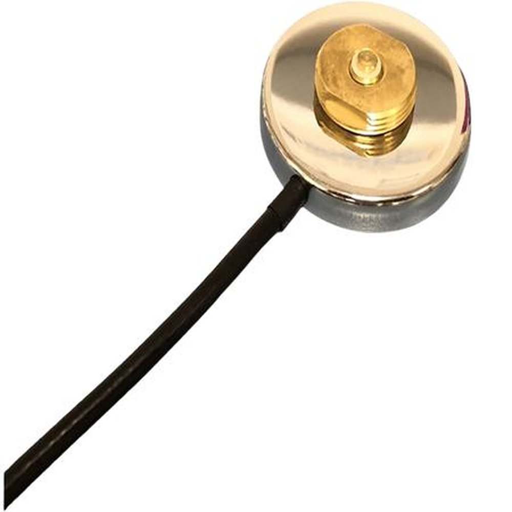 TE G8BI Chrome Plated Magnetic Mount with 12 Feet RG58A/U Cable and Installed BNC Male Connector