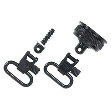 Uncle Mikes Quick Detachable Sling Swivel Cap Set - Remington 870 20 Guage (External Ratchet)