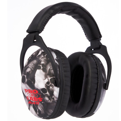 Pro Ears Passive Revo - Noise Reduction Rating 25dB, Skulls