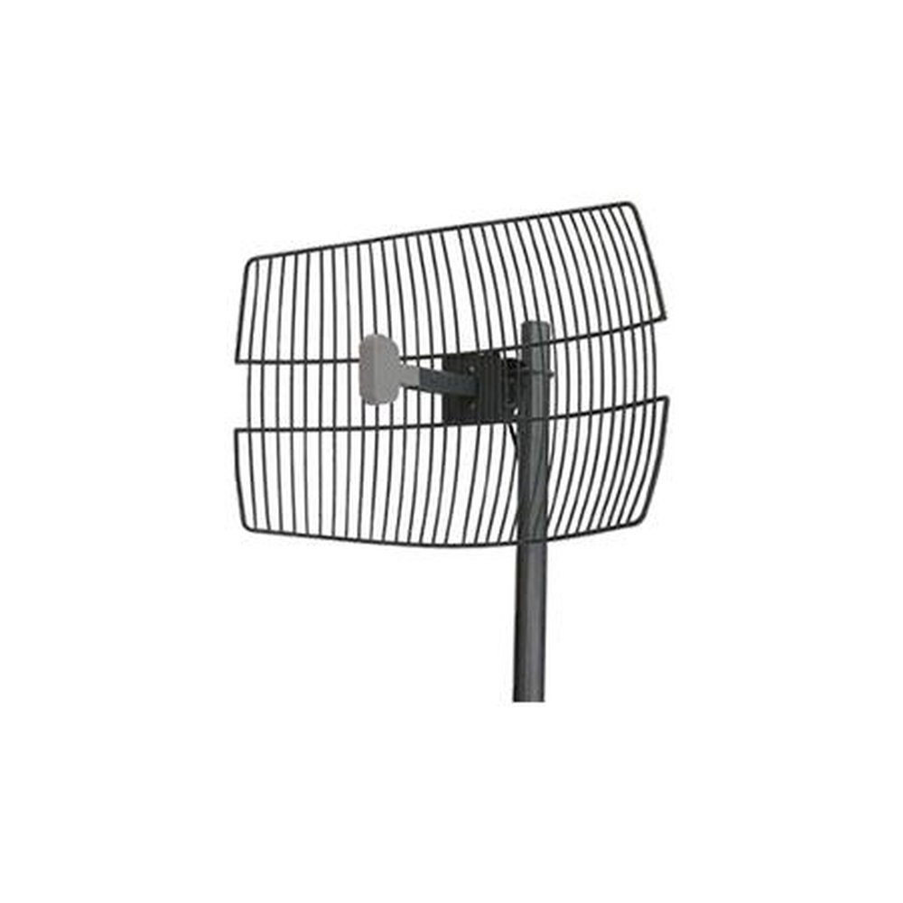 LAIRD HDGD24-24P-NF 2400-2485 Mhz Grid Dish Parabolic Antenna, 24 Dbi, 8Vert./10Hor.Deg/polarization, 30" Pigtail, N Female Connector.HD Mounting