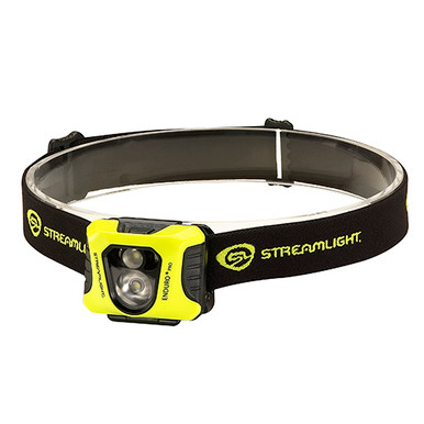 Streamlight Enduro Pro With Batteries Elastic Head Strap Yellow Fascia