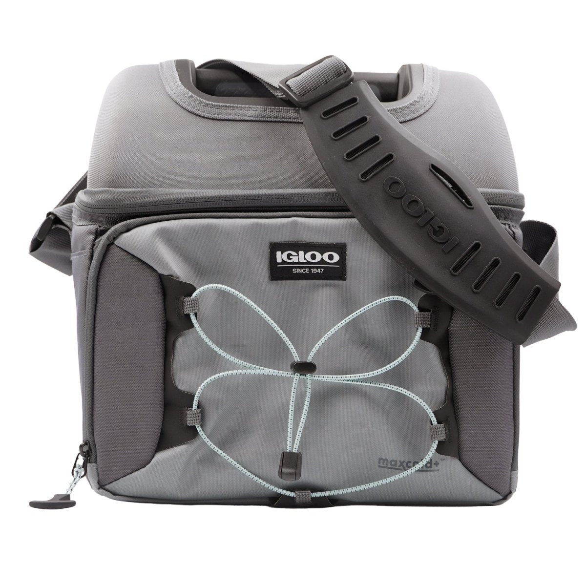 Igloo 22-Can MaxCold Voyager Hardtop Gripper Cooler Bag - Gray
