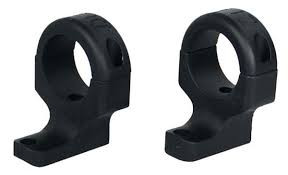 DNZ XB1H2 2-Piece Base-Rings For Browning X-Bolt Long-Short Action 1" Rings High Black Matte Finish