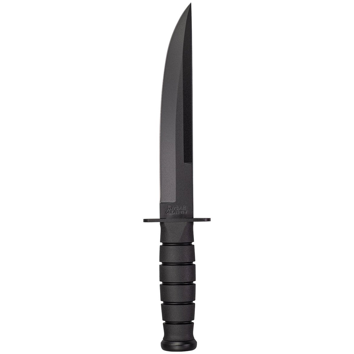 KA-BAR 8" Fixed Blade Modified Tanto Knife w/ Sheath - Black