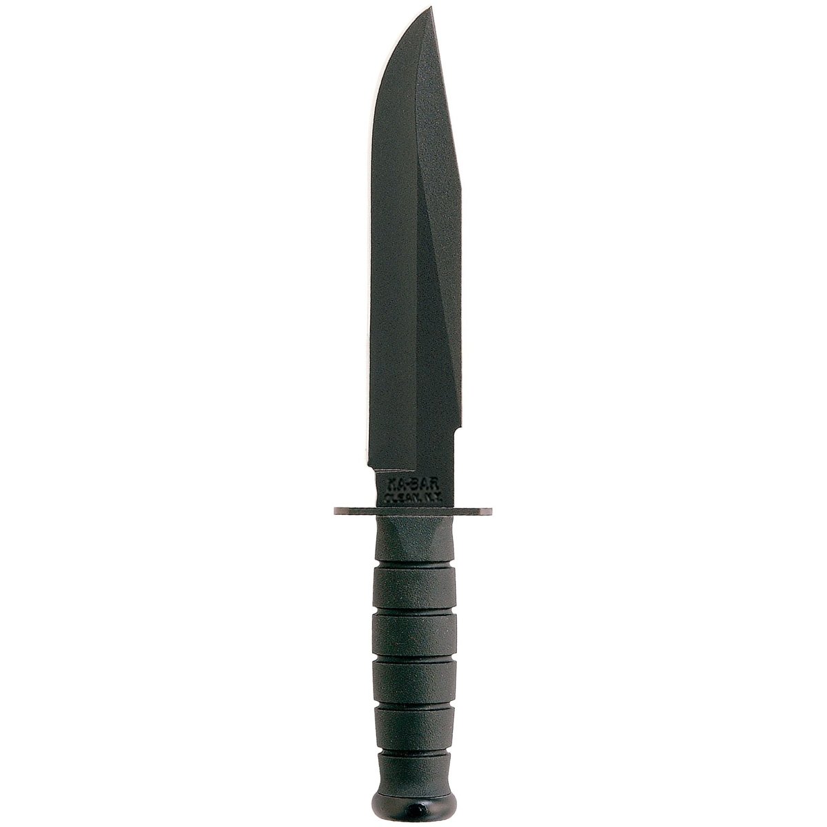 KA-BAR 8" Fixed Blade Fighter Straight Edge Knife w/ Sheath - Black