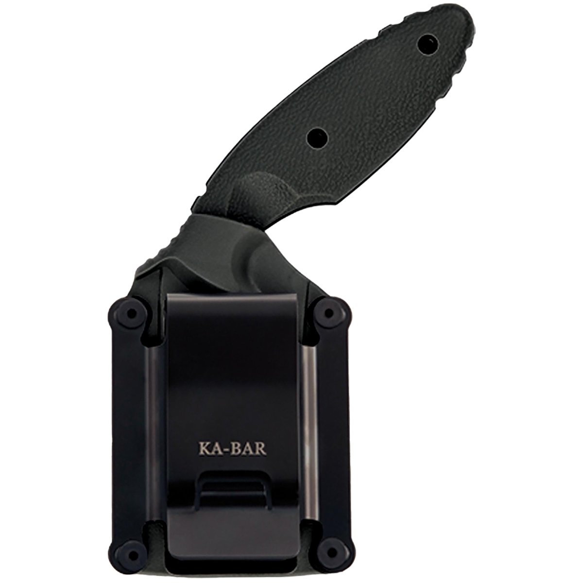 KA-BAR Replacement Hard Plastic Sheath and Metal Belt Clip - Black