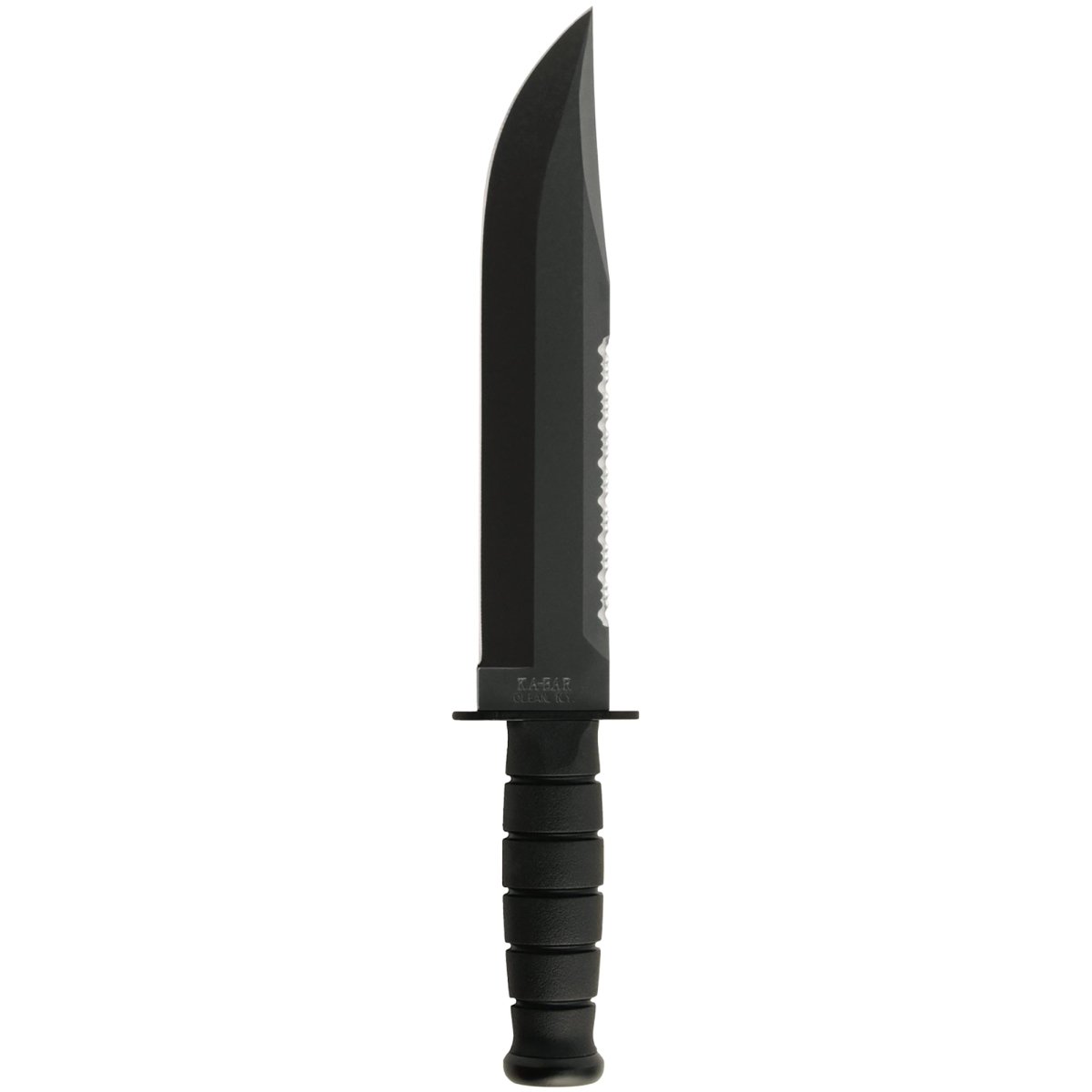 KA-BAR 9.375" Fixed Blade Big Brother Kraton G Knife w/ Sheath - Black