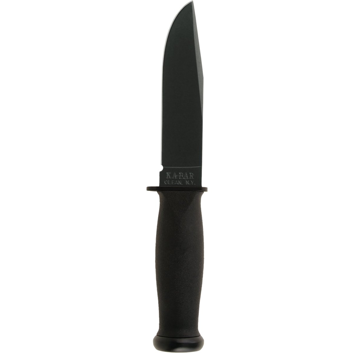 KA-BAR 5.125" Fixed Blade Mark I Kraton G Knife w/ Sheath - Black