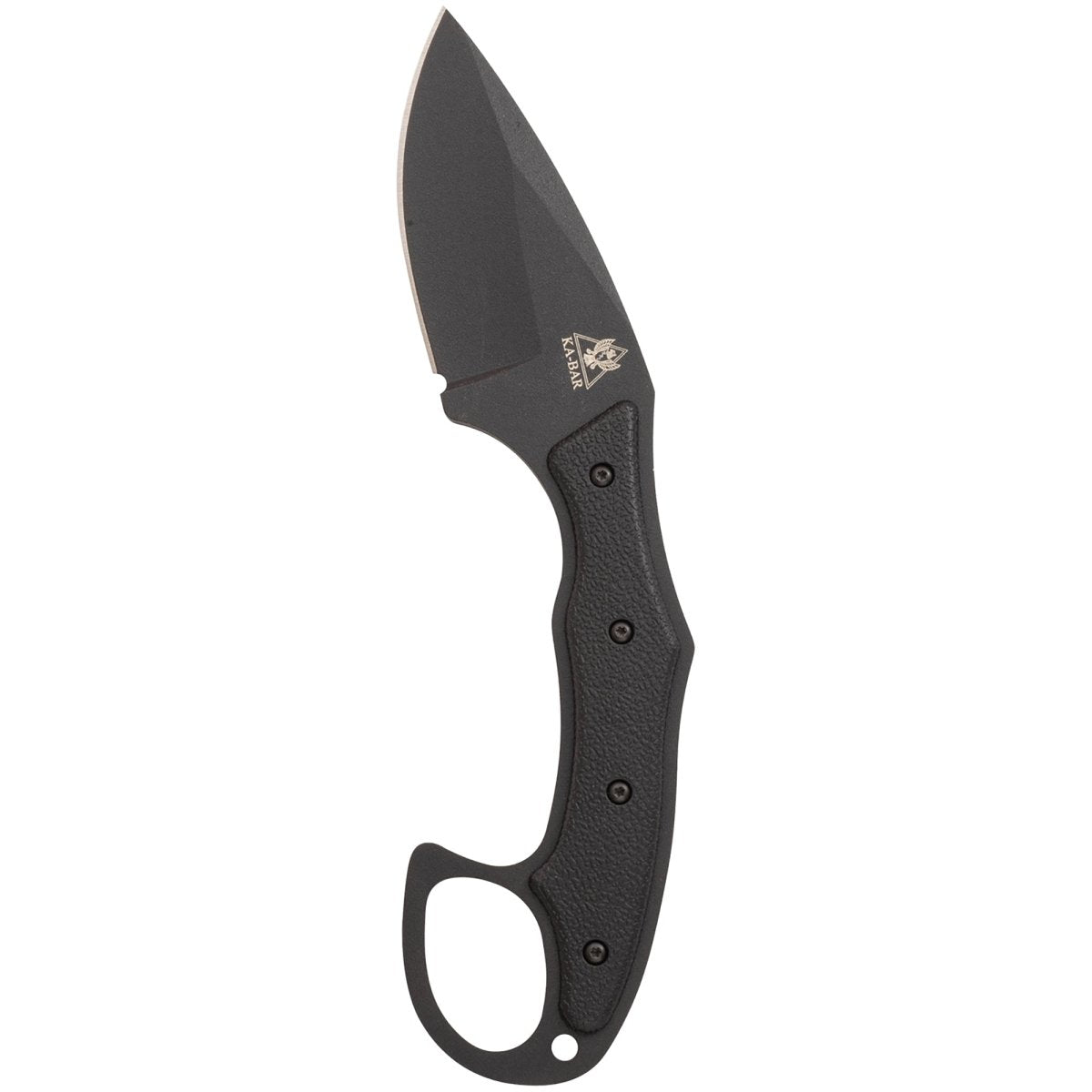 KA-BAR 3.1875" Fixed Blade TDI Pocket Strike Knife w/ Sheath - Black