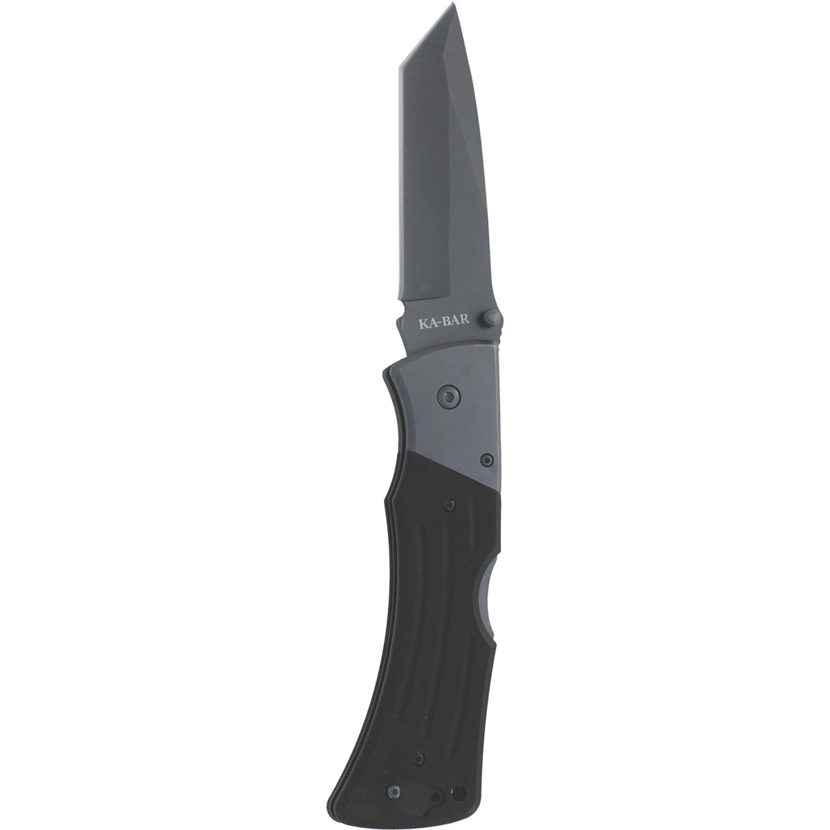 KA-BAR 3.938" Blade Tanto Folder Knife w/ Reversible Pocket Clip - Black