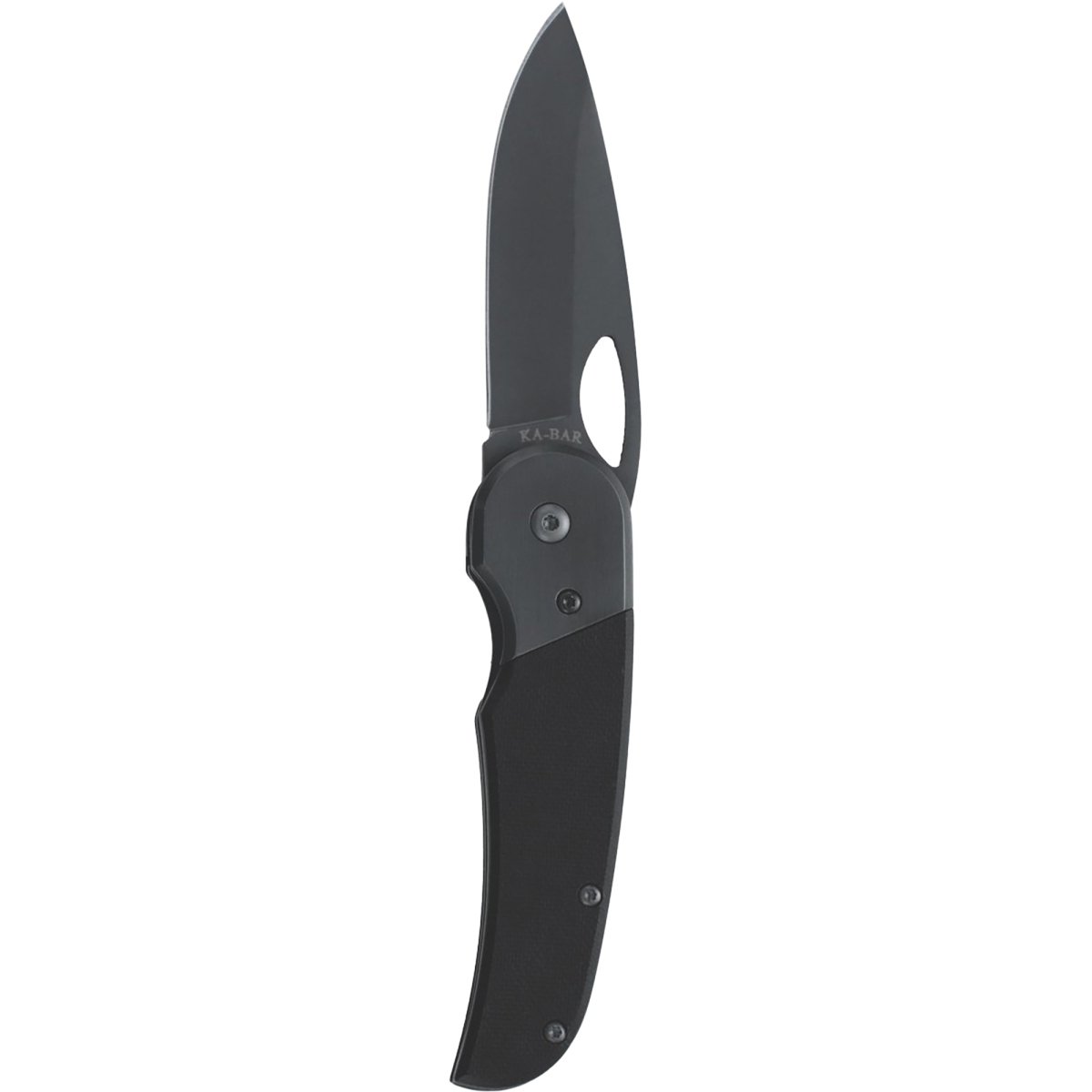 KA-BAR 2.875" Blade Tegu Folder Knife w/ Pocket Clip - Black