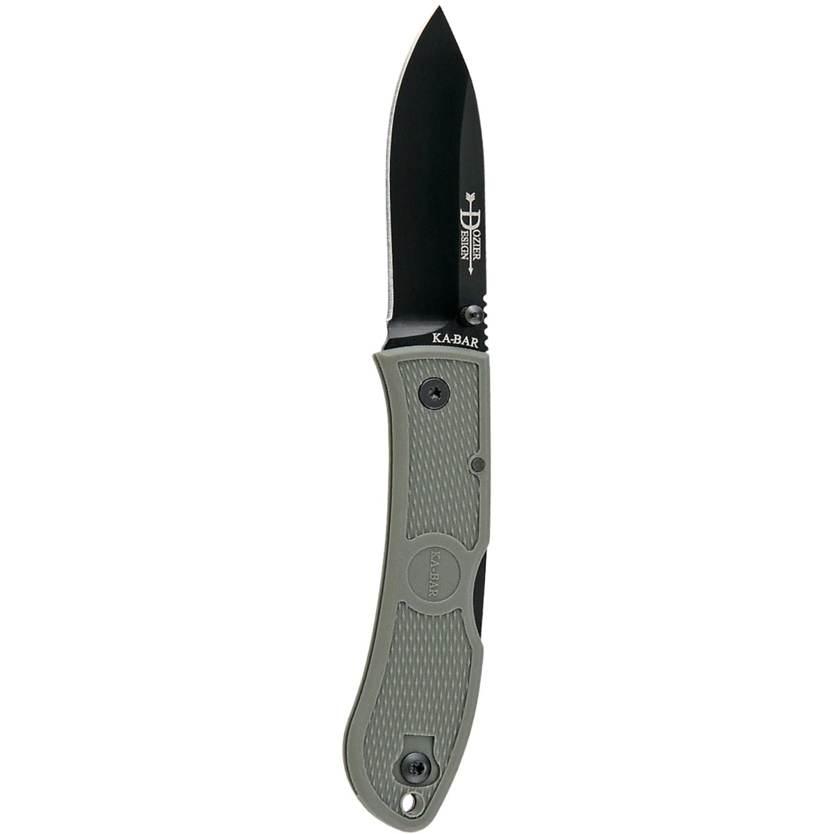 KA-BAR 3" Blade Folding Hunter Knife - Foliage Green