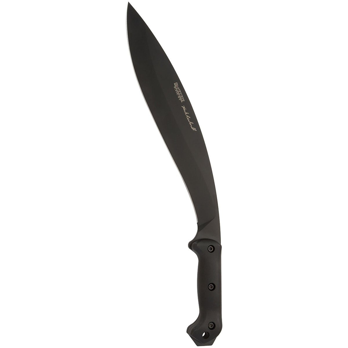 KA-BAR 13.25" Straight Edged Blade Becker/Reinhardt Kukri Knife w/ Sheath- Black