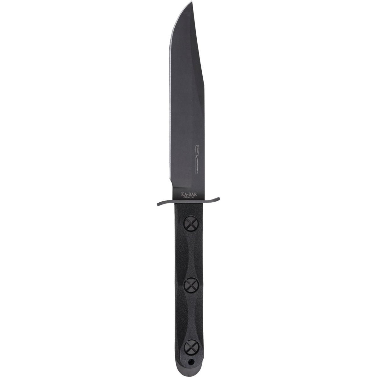 KA-BAR 6.875" Fixed Blade Ek Model 5 Knife w/Sheath - Black