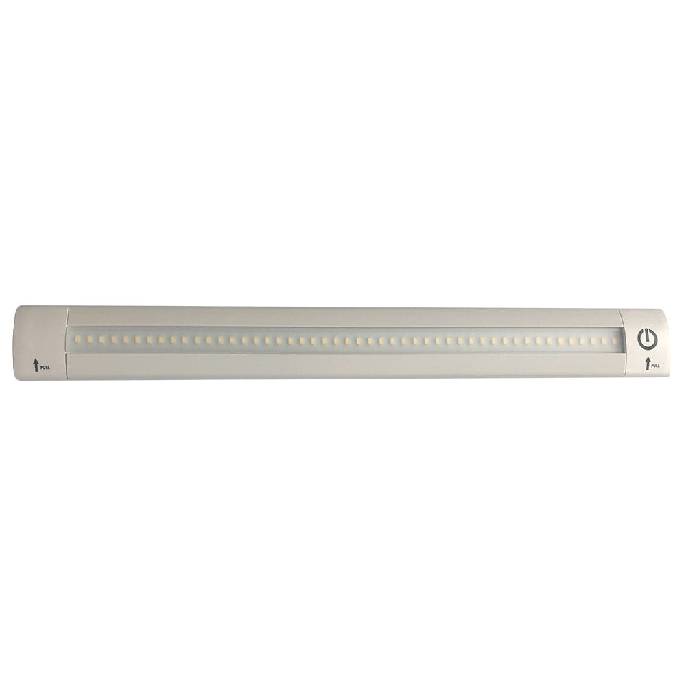 Lunasea LED Light Bar - Built-In Dimmer, Adjustable Linear Angle, 12" Length, 24VDC - Warm White