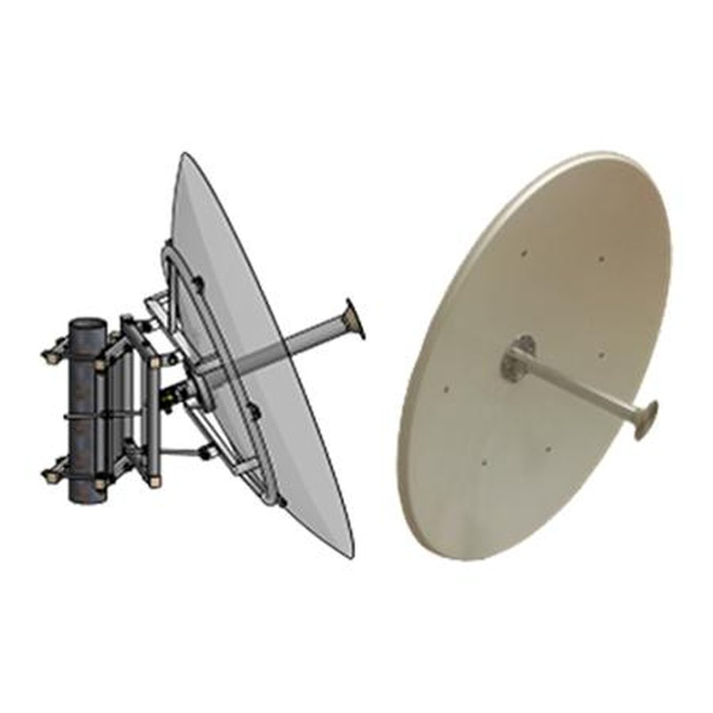 MARS MA-WP56-DP32 5.1-5.9 Ghz Dual Polarization Parabolic Dish Antenna, (3ft)