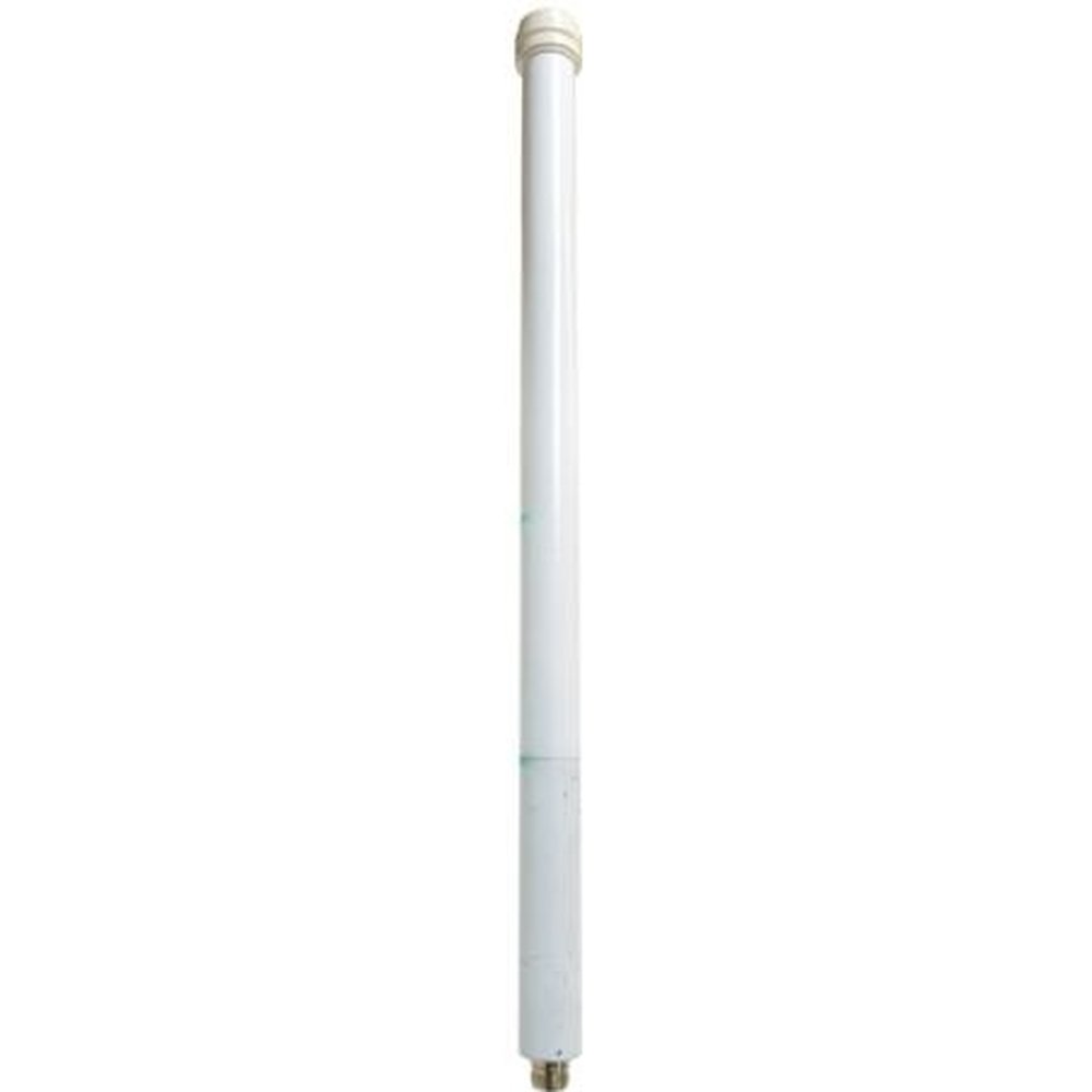 MOBILE MOD6-2400-WHT MARK 2400-2485 Mhz Omni Antenna.Marine/sea Water Resistant Series.6dBi (3.85dBd) Gain.100 Watts.N Female Connector.Mast