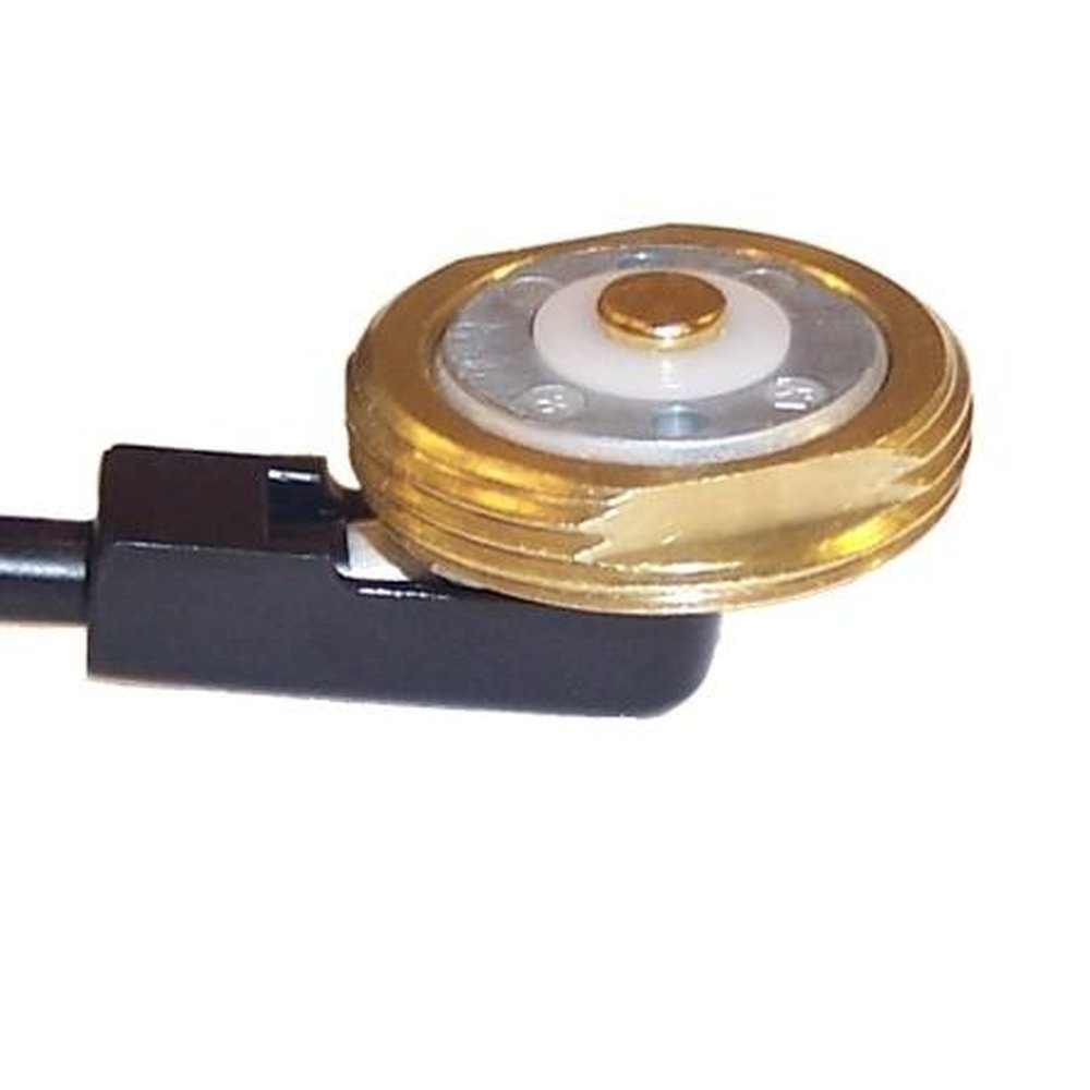 MAXRAD NMO58UFFME 0-512 MHZ Brass Permanent Body Mount for 3/4" Hole.Includes 17' RG-58/U Cable and Installed FME Female Connector