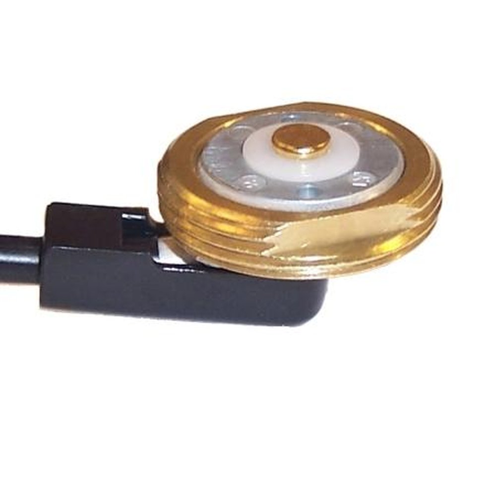 MAXRAD NMOPFP195C All Brass 0-6000 Mhz Permanent Body Mount for a 3/4" Hole.Includes 17' Proflex Plus 195 and TNC Connector