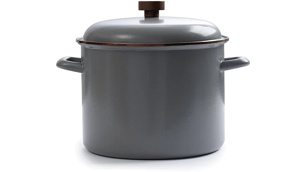 Barebones Enamel Stock Pot