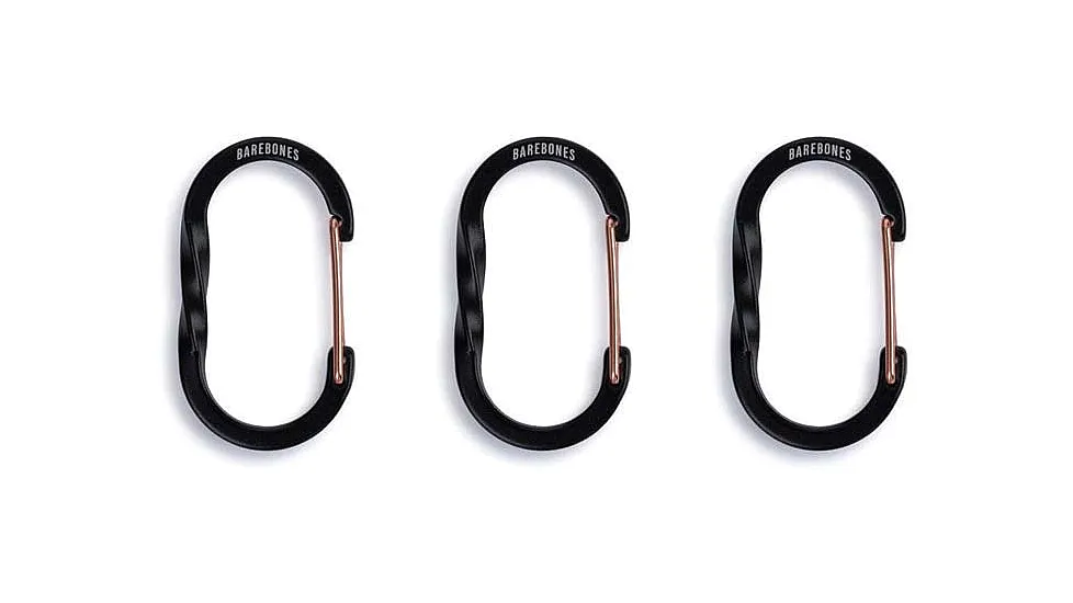 Barebones 2 Pack Small Wiregate Carabiner