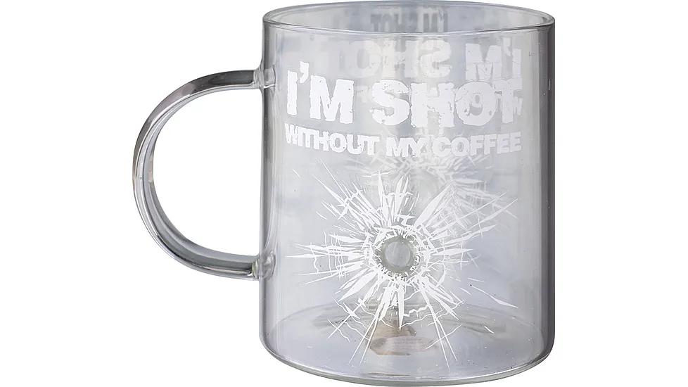 Caliber Gourmet Glass Coffee Mug