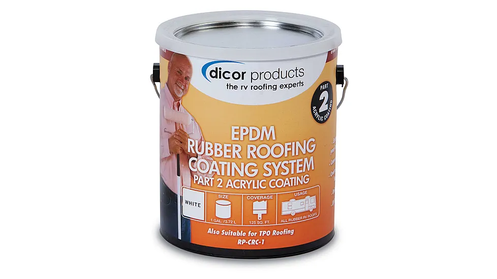 Dicor Corporation EPDM Roof Acrylic Coating