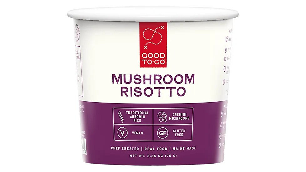 Good To-Go Mushroom Risotto Cup