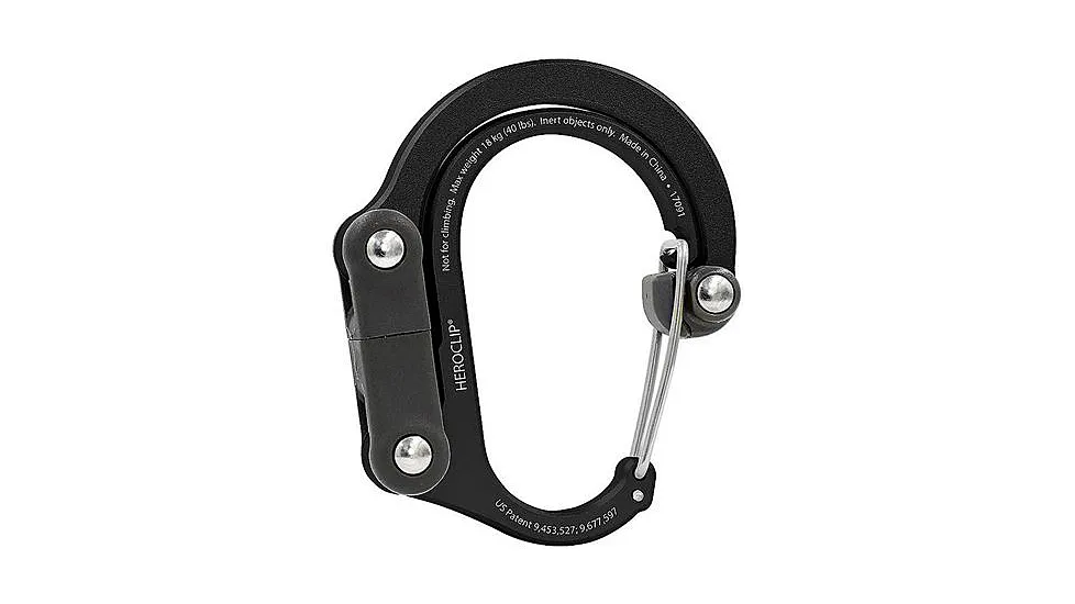 Heroclip Qliplet, Mini, Stealth Black