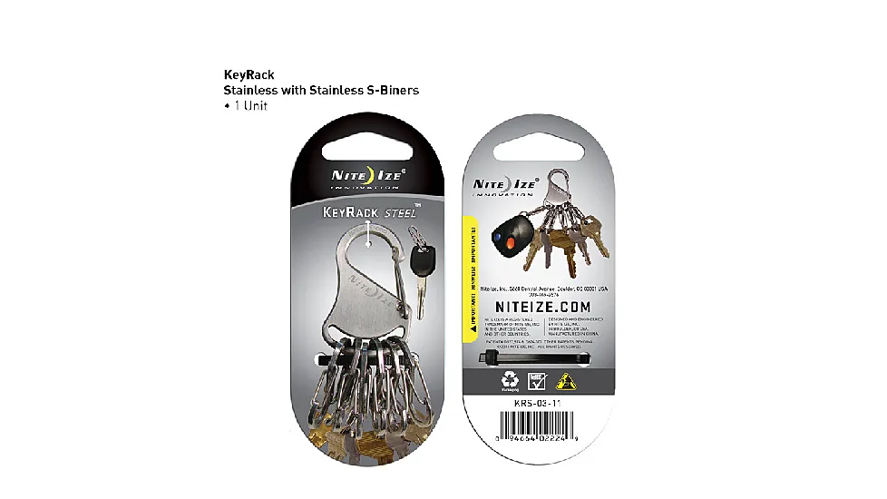 Nite Ize KeyRack Steel