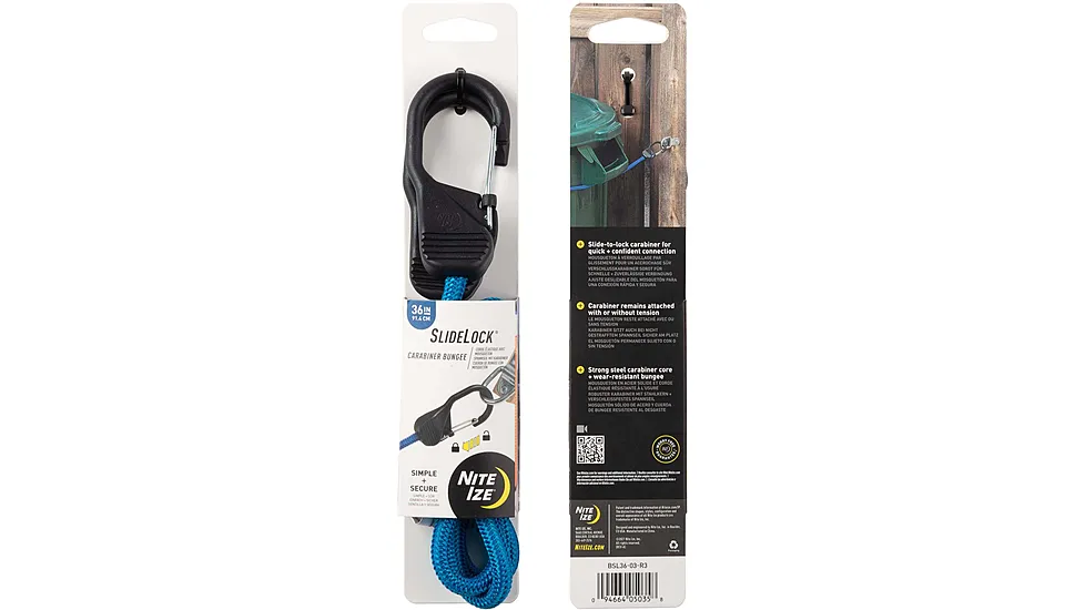 Nite Ize Slidelock Carabiner Bungee