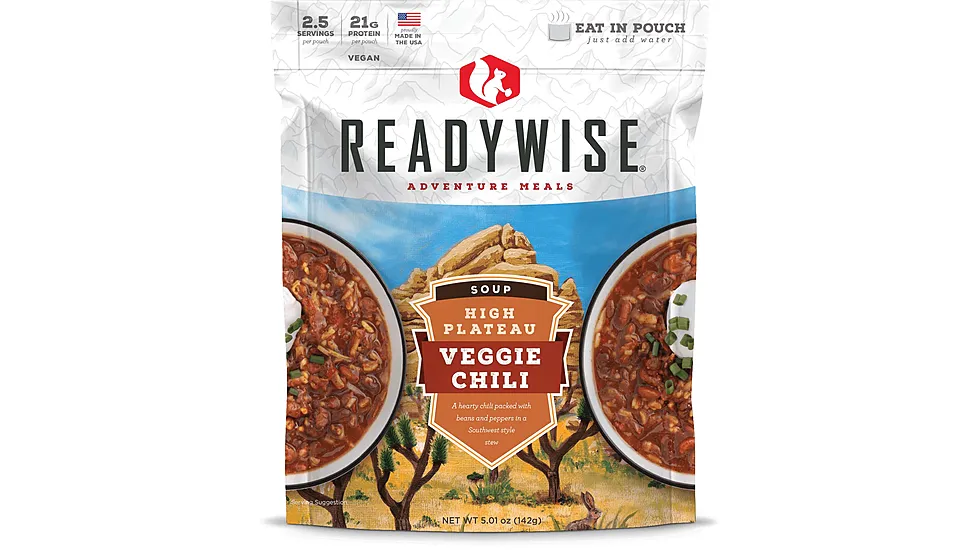 ReadyWise High Plateau Veggie Chili Soup