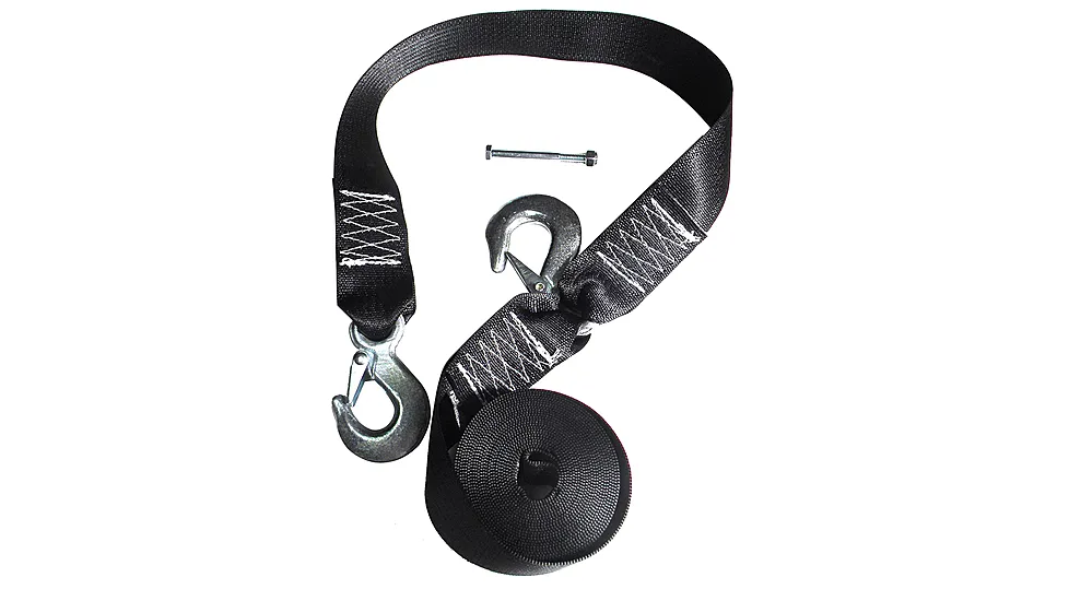 Rod Saver Winch Strap Replacement w/Safety Strap