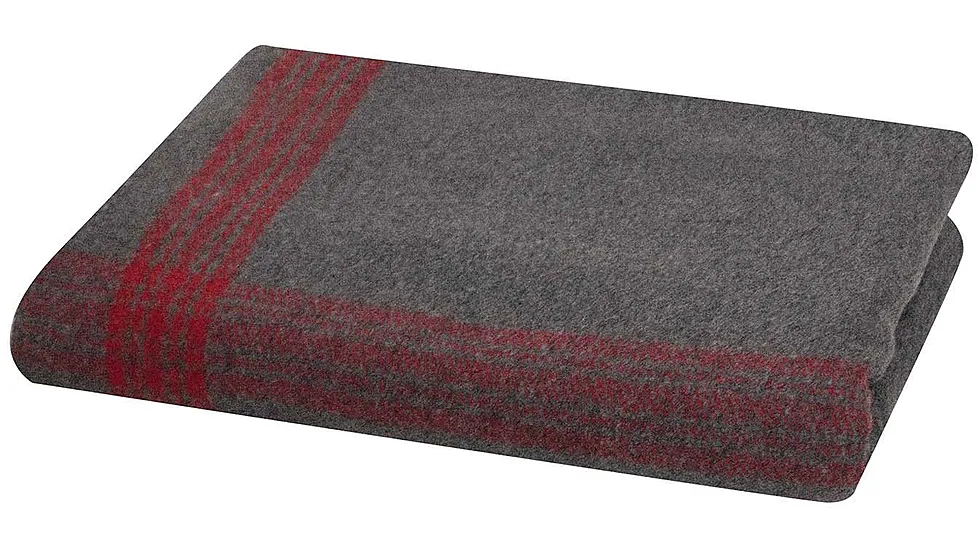 Rothco Striped Outdoor Wool Blanket