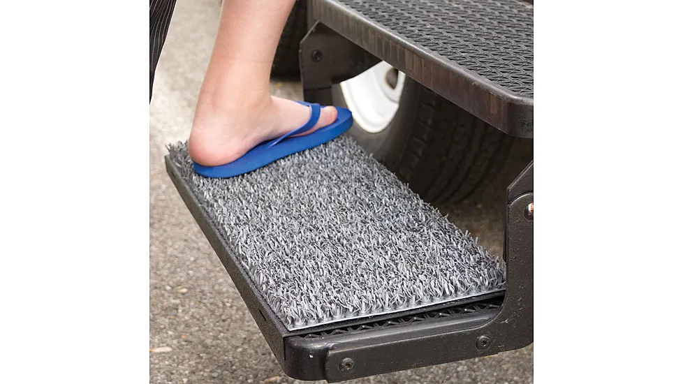 Safety Step Sand Away Step Rug Charcoal Small 8 5/8Â³ x 22Â³