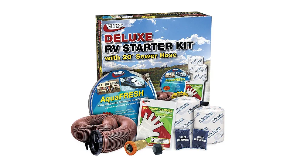 Valterra Deluxe RV Accessory Starter Kit With Pure Power