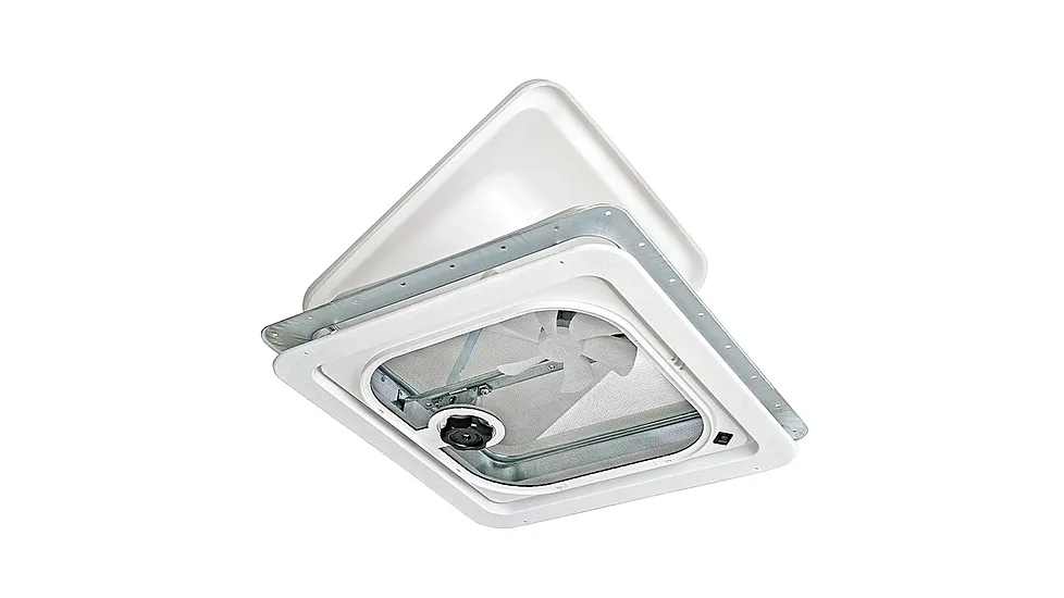 Ventline Ventadome V2092 Series Radius Corner Non-Powered Ventilator With 2-5/32in Garnish - Birch