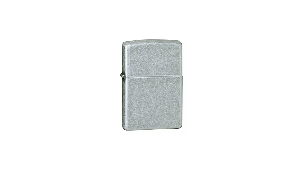 Zippo Antique Silver Plate Classic Style Lighter