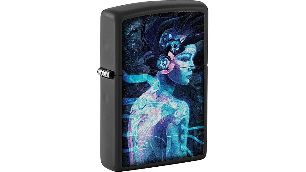 Zippo Cyborg Woman Design