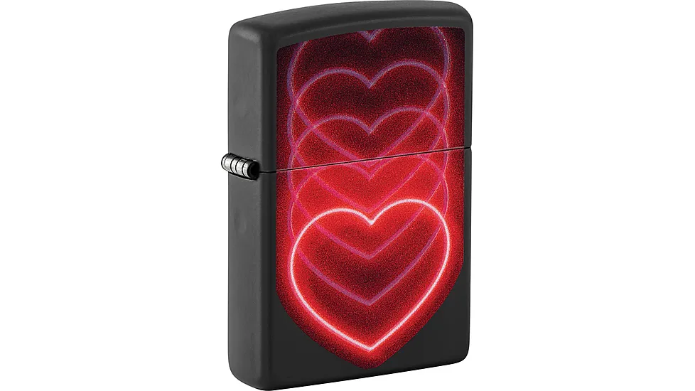 Zippo Hearts Design Lighter